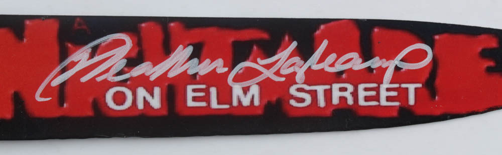Heather Langenkamp Signed "A Nightmare on Elm Street" Steel Knife (PSA Hologram) at PristineAuction.com Heather Langenkamp Signed "A Nightmare on Elm Street" Steel Knife (PSA Hologram) at PristineAuction.com