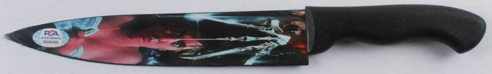 Heather Langenkamp Signed "A Nightmare on Elm Street" Steel Knife (PSA Hologram) at PristineAuction.com Heather Langenkamp Signed "A Nightmare on Elm Street" Steel Knife (PSA Hologram) at PristineAuction.com