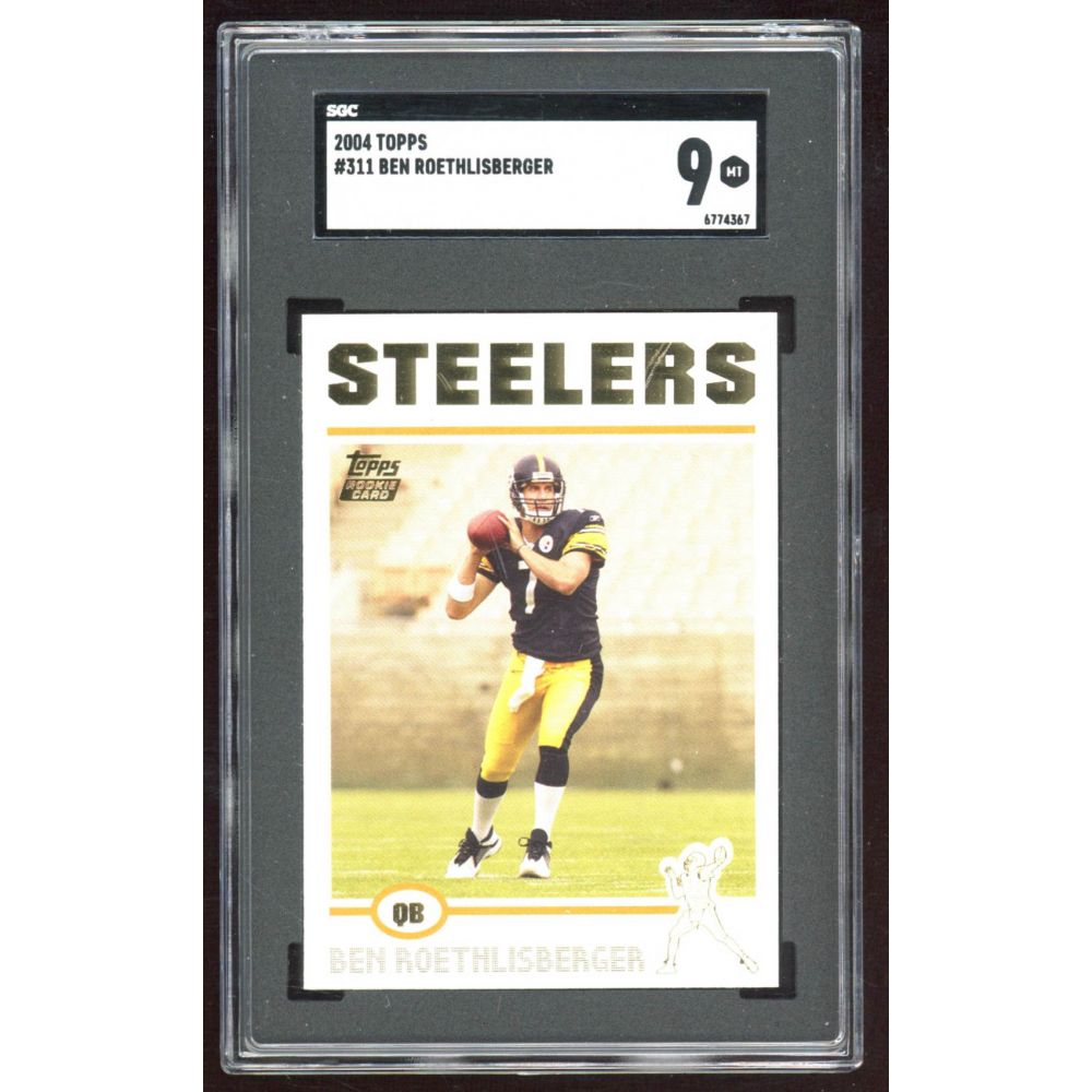 Ben Roethlisberger 2004 Topps #311 RC (SGC 9) | Pristine Auction