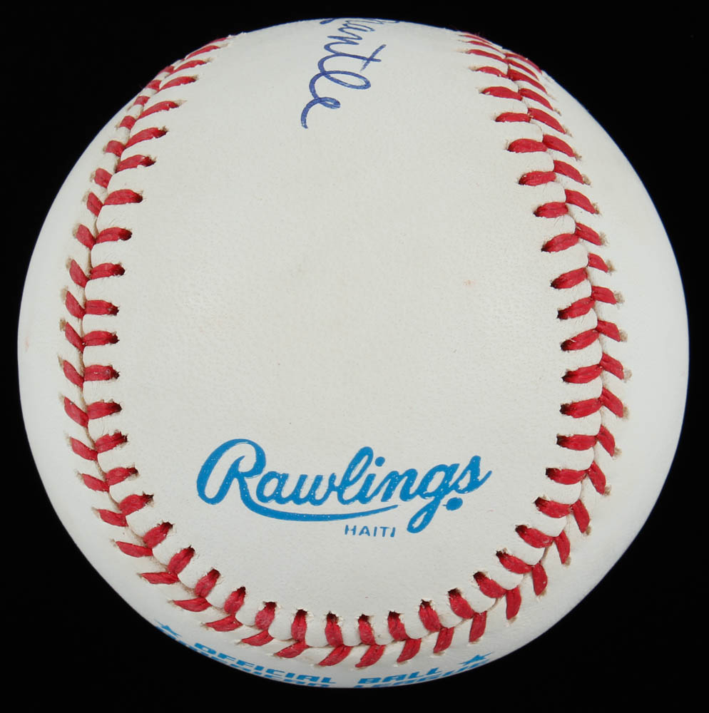 Mickey Mantle Signed OAL Baseball (JSA ALOA) at PristineAuction.com Mickey Mantle Signed OAL Baseball (JSA ALOA) at PristineAuction.com