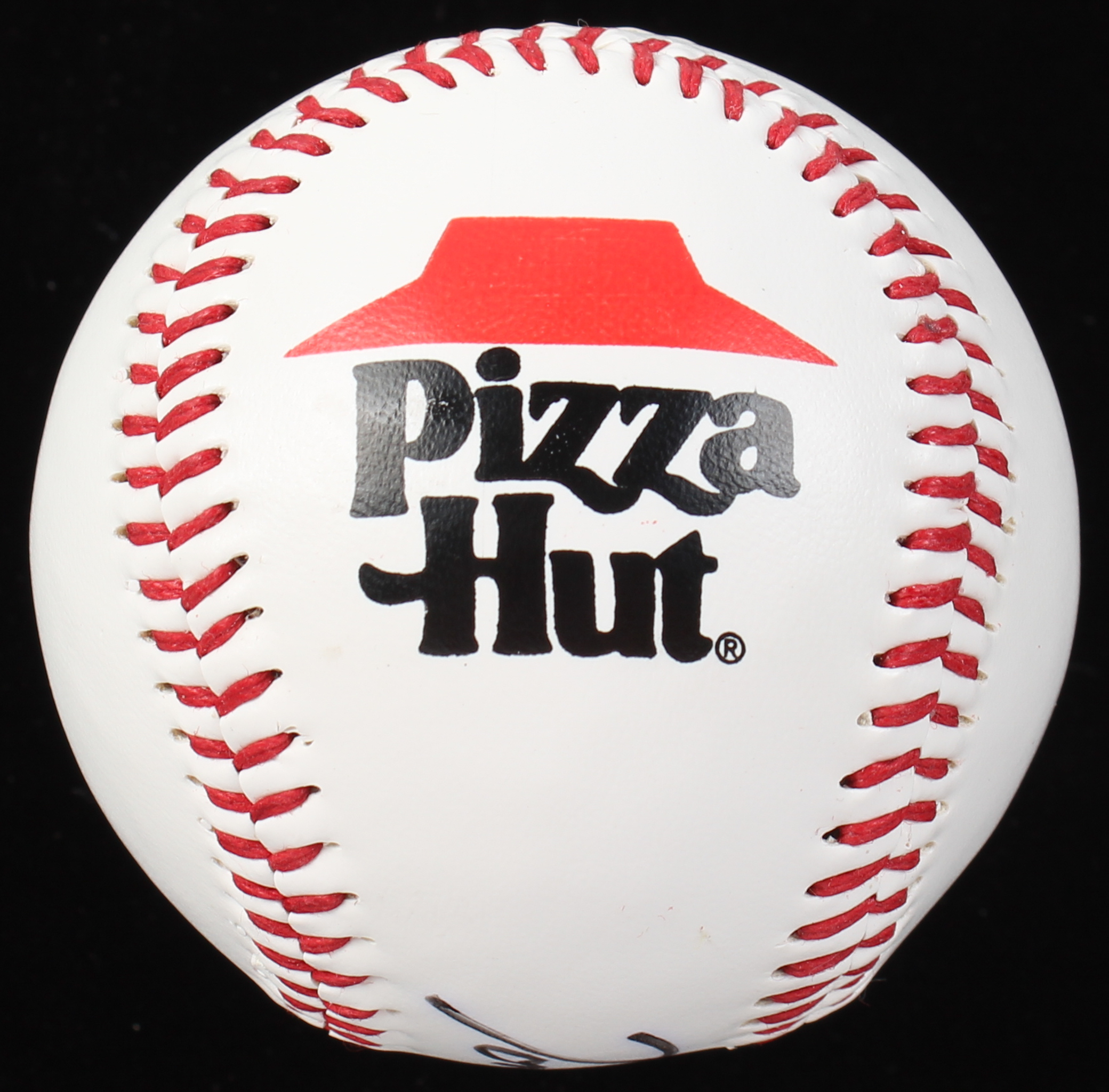 Tom Glavine Signed Pizza Hut Logo Baseball (JSA COA) at PristineAuction.com Tom Glavine Signed Pizza Hut Logo Baseball (JSA COA) at PristineAuction.com