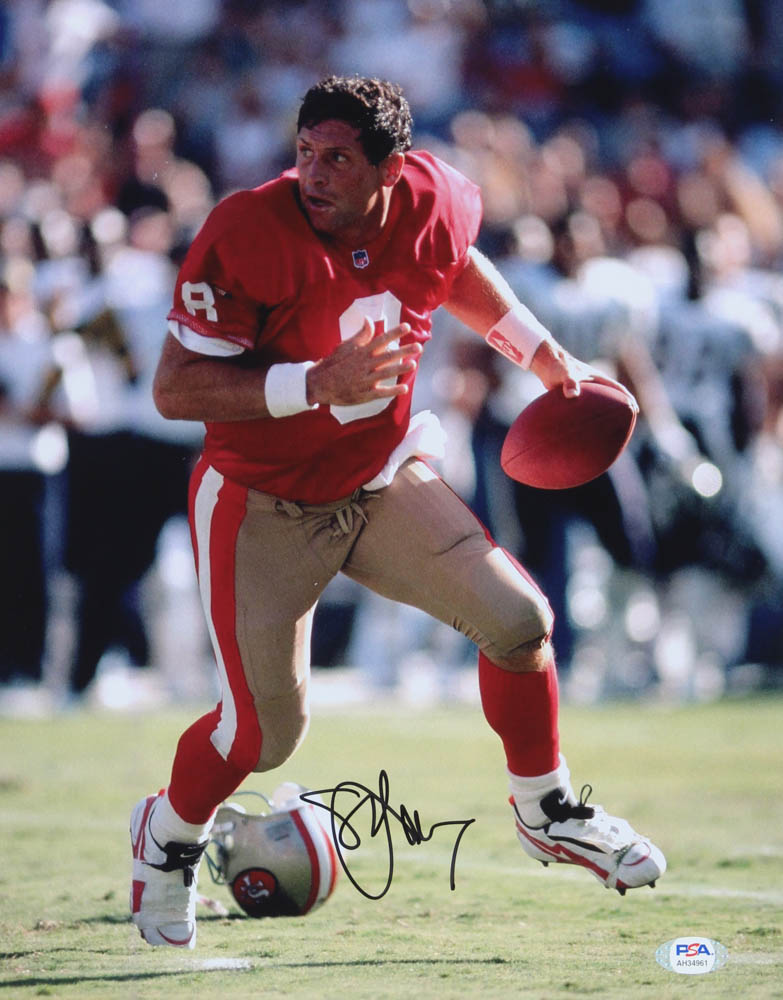 Steve Young Signed 49ers 11x14 Photo (PSA COA) at PristineAuction.com Steve Young Signed 49ers 11x14 Photo (PSA COA) at PristineAuction.com