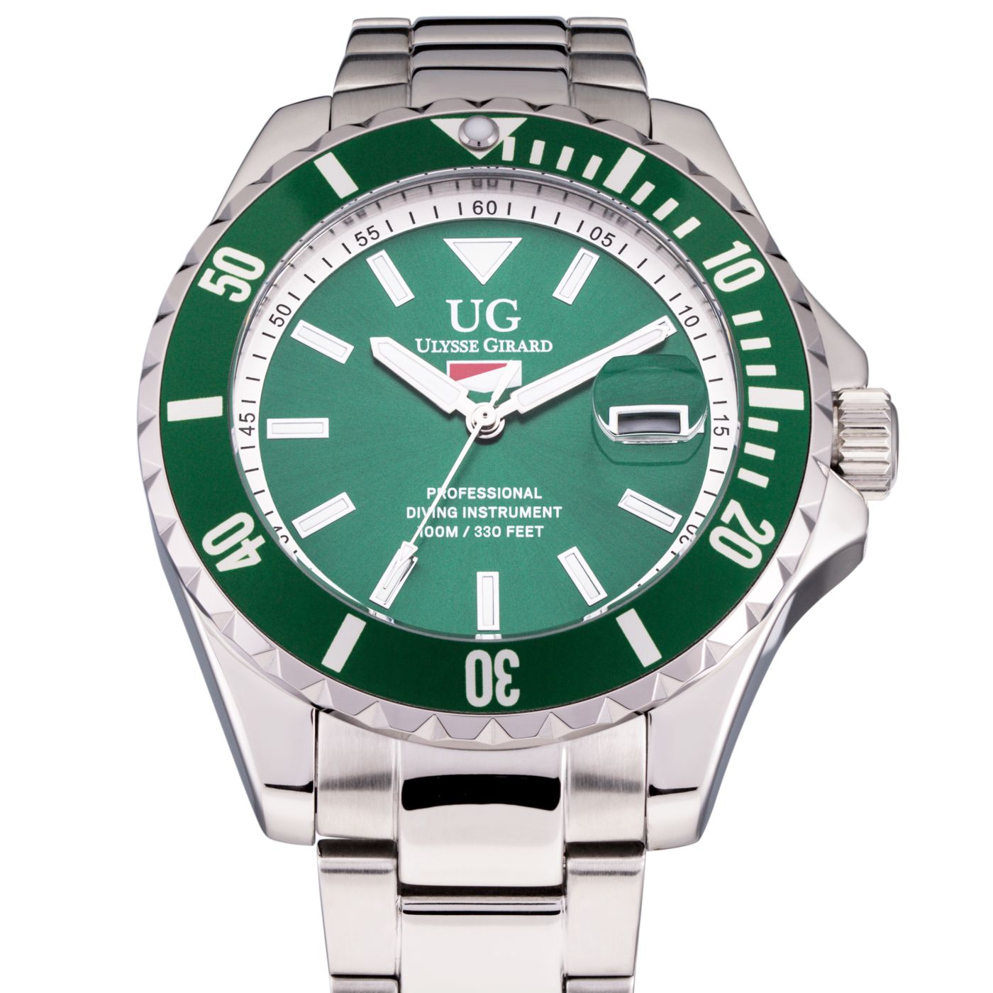 Ulysse Girard Diver Men's Watch at PristineAuction.com Ulysse Girard Diver Men's Watch at PristineAuction.com