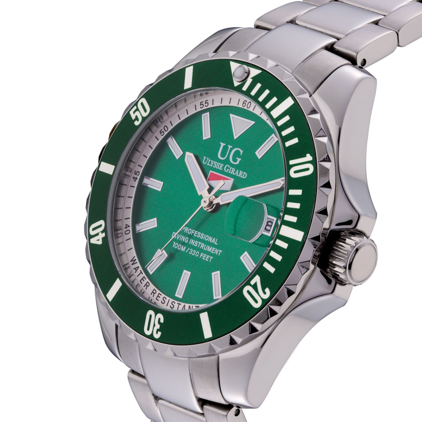 Ulysse Girard Diver Men's Watch at PristineAuction.com Ulysse Girard Diver Men's Watch at PristineAuction.com