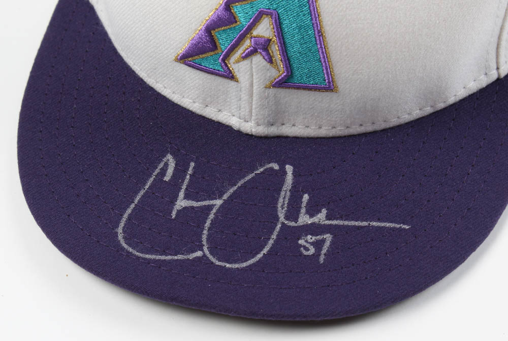 Chase Anderson Signed Game-Used Diamondbacks New Era Cap (MLB) at PristineAuction.com Chase Anderson Signed Game-Used Diamondbacks New Era Cap (MLB) at PristineAuction.com