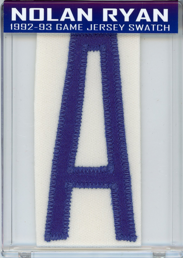 NOLAN RYAN 1992-93 RANGERS GAME JERSEY MYSTERY SWATCH BOX! at PristineAuction.com NOLAN RYAN 1992-93 RANGERS GAME JERSEY MYSTERY SWATCH BOX! at PristineAuction.com