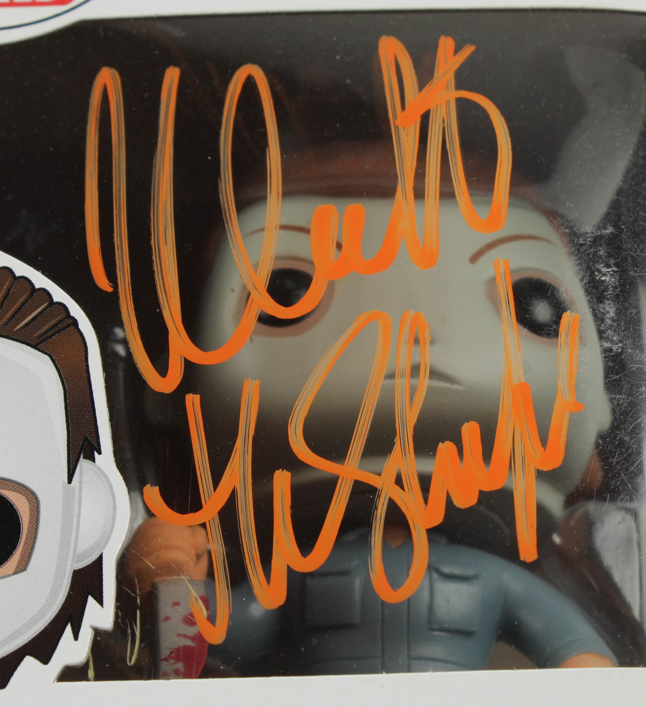 Nick Castle Signed "Halloween" #03 Michael Myers Funko Pop! Vinyl Figure Inscribed "The Shape" (Beckett COA) at PristineAuction.com Nick Castle Signed "Halloween" #03 Michael Myers Funko Pop! Vinyl Figure Inscribed "The Shape" (Beckett COA) at PristineAuction.com