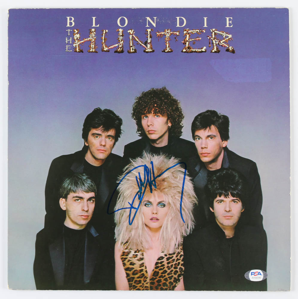 Debbie Harry Signed Blondie "The Hunter" Vinyl Record Album Cover (PSA) at PristineAuction.com Debbie Harry Signed Blondie "The Hunter" Vinyl Record Album Cover (PSA) at PristineAuction.com