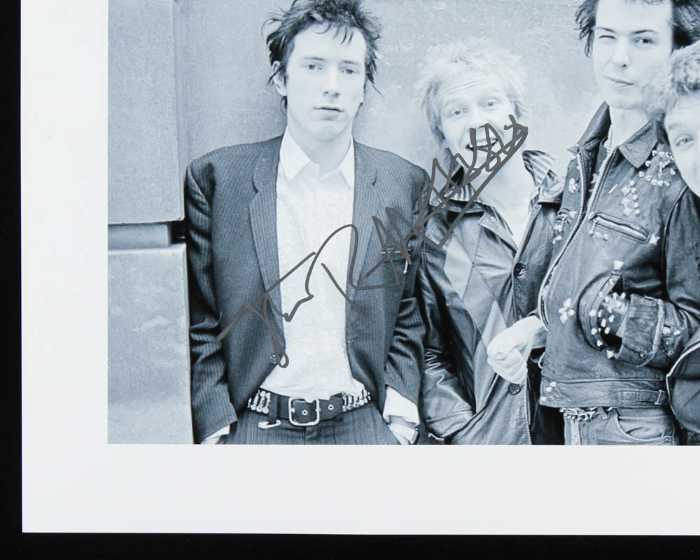 Johnny Rotten Signed 12x18 Photo (JSA Hologram) | Pristine Auction