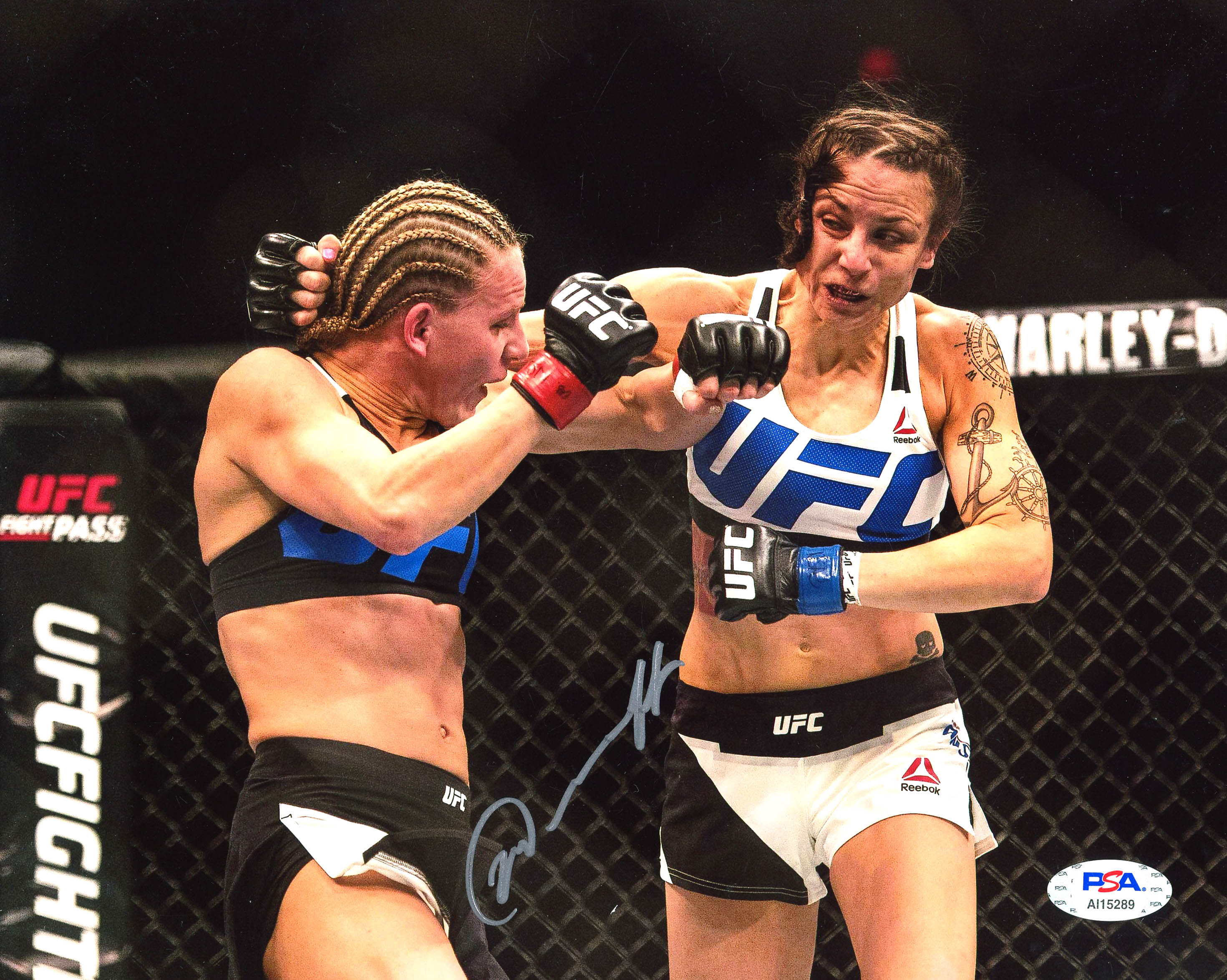 Nina Ansaroff Signed UFC 8x10 Photo (PSA COA) | Pristine Auction