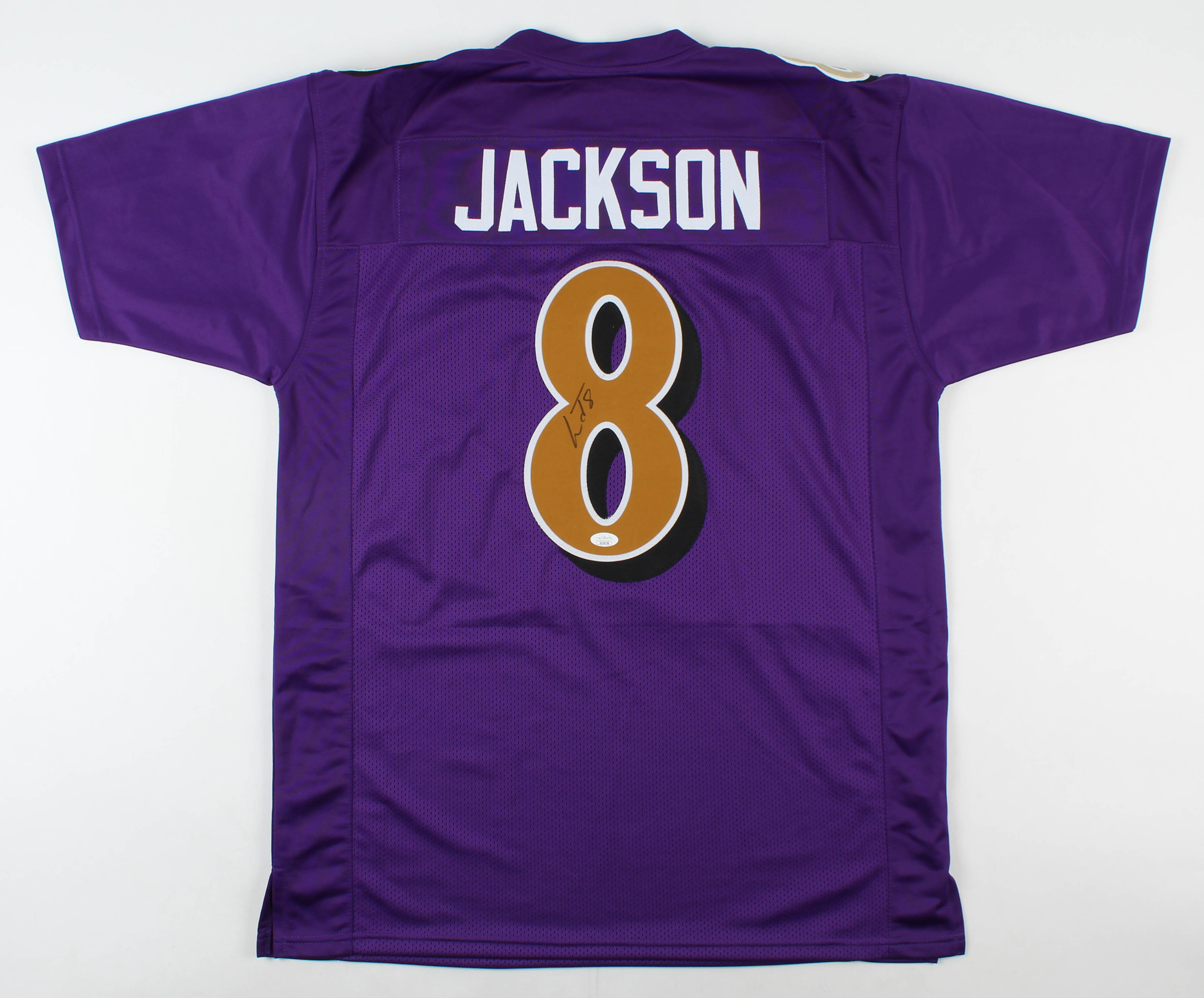Lamar Jackson Signed Jersey (JSA COA) at PristineAuction.com Lamar Jackson Signed Jersey (JSA COA) at PristineAuction.com