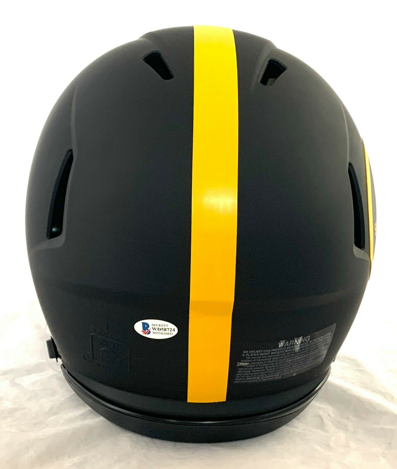 Cameron Heyward Signed Steelers Full-Size Authentic On-Field Eclipse Alternate Speed Helmet (Beckett) at PristineAuction.com Cameron Heyward Signed Steelers Full-Size Authentic On-Field Eclipse Alternate Speed Helmet (Beckett) at PristineAuction.com