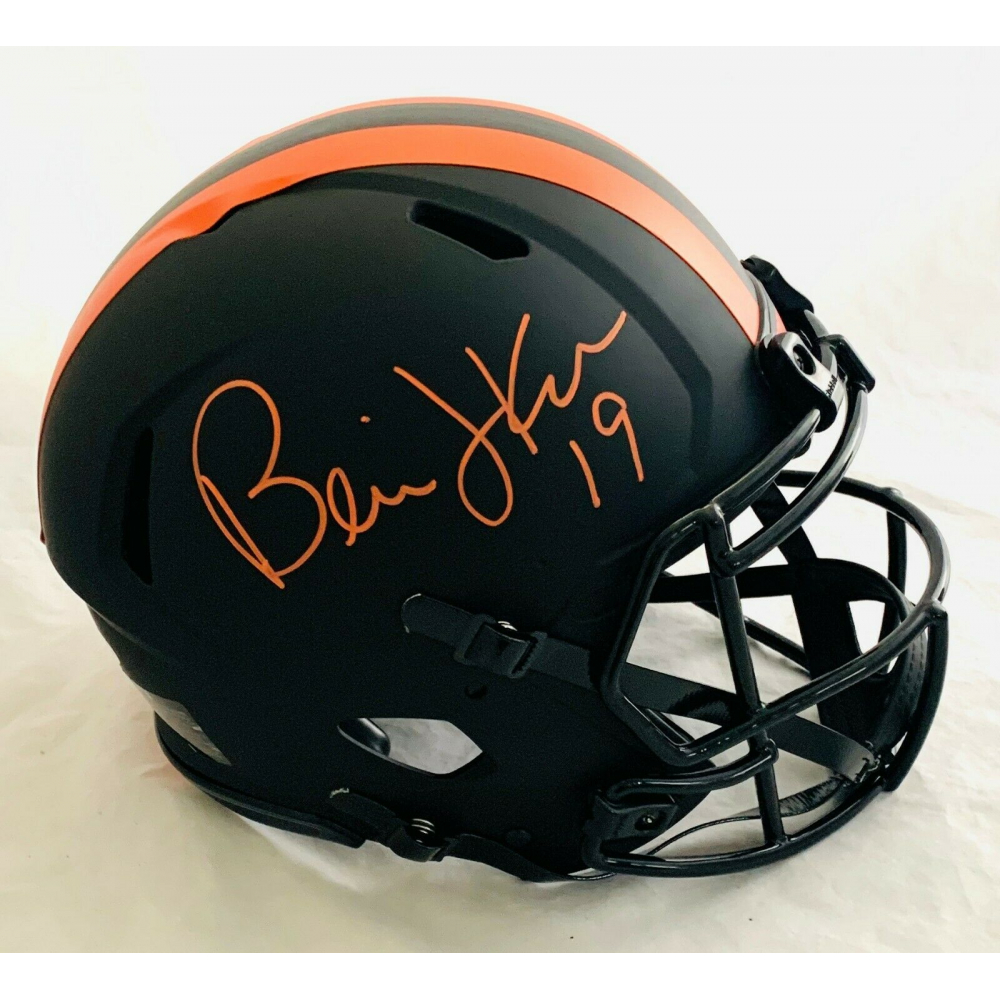 bernie kosar signed helmet