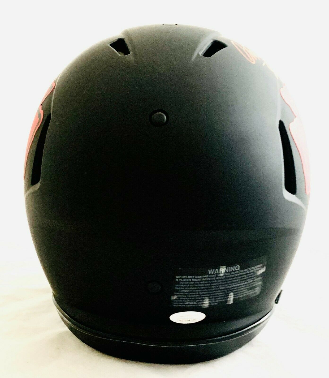 Christian Okoye Signed Chiefs Full-Size Authentic On-Field Eclipse Alternate Speed Helmet Inscribed "Nigerian Nightmare" (JSA COA) at PristineAuction.com Christian Okoye Signed Chiefs Full-Size Authentic On-Field Eclipse Alternate Speed Helmet Inscribed "Nigerian Nightmare" (JSA COA) at PristineAuction.com