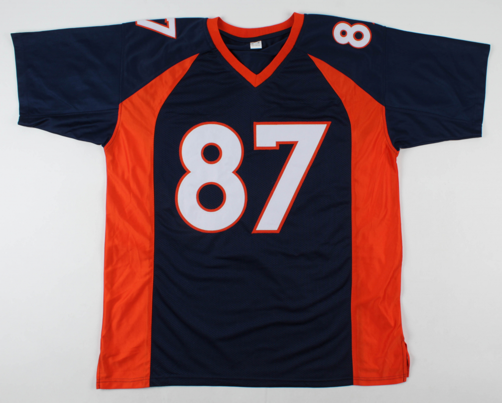 Noah Fant Signed Jersey (Beckett Hologram) Pristine Auction