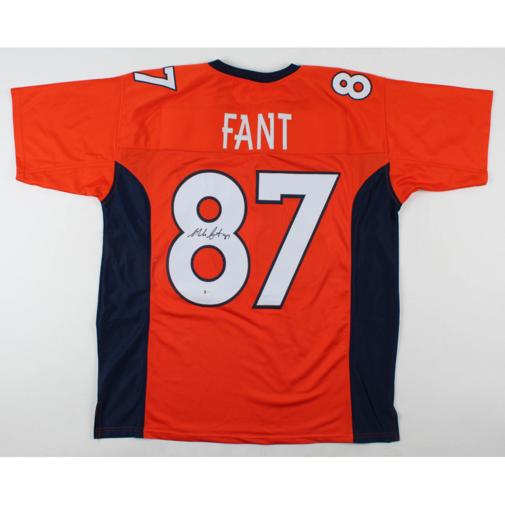 Noah Fant Signed Jersey (Beckett Hologram) Pristine Auction