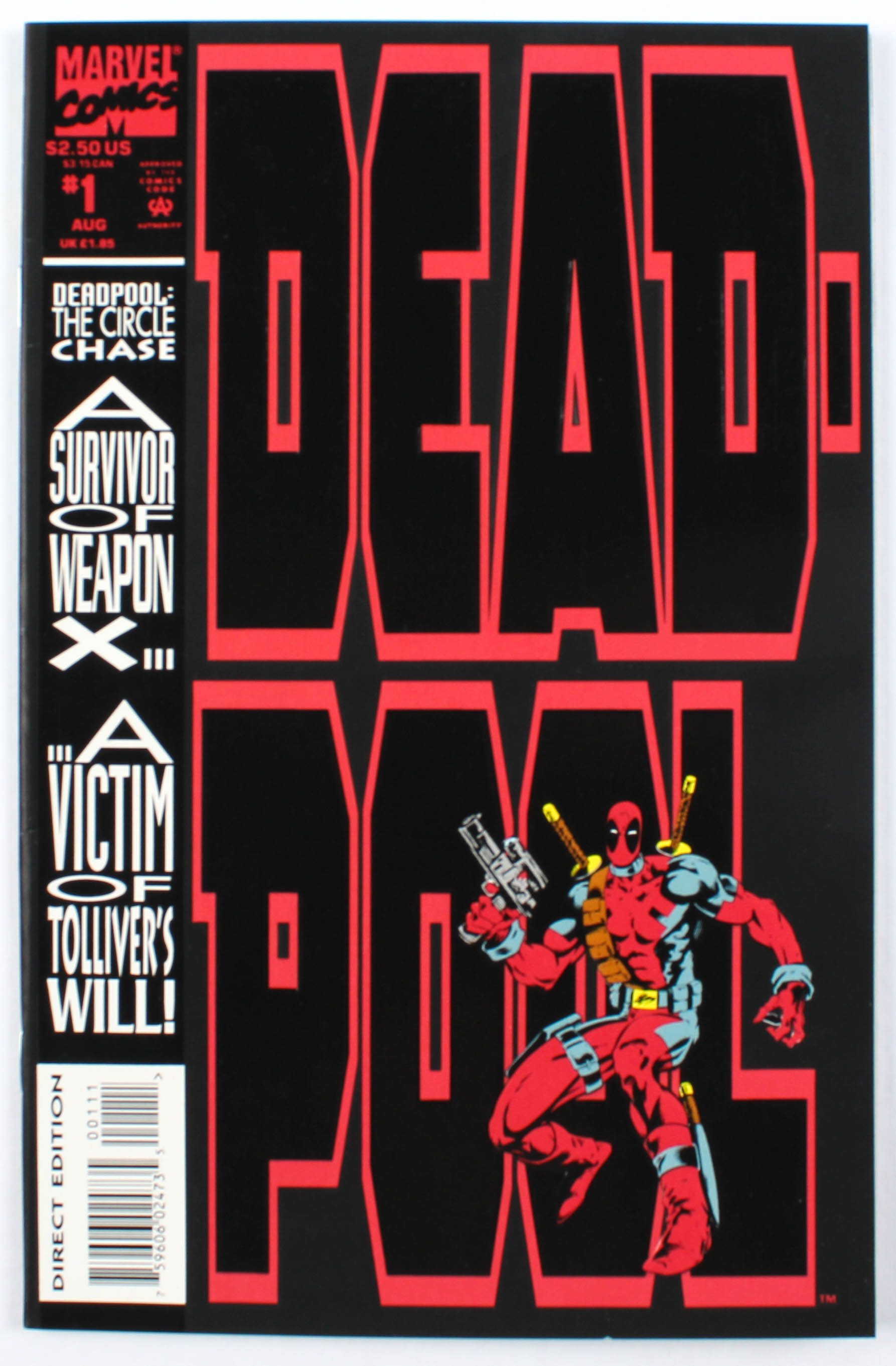 1993 "Deadpool" First Issue Marvel Comic Book at PristineAuction.com 1993 "Deadpool" First Issue Marvel Comic Book at PristineAuction.com