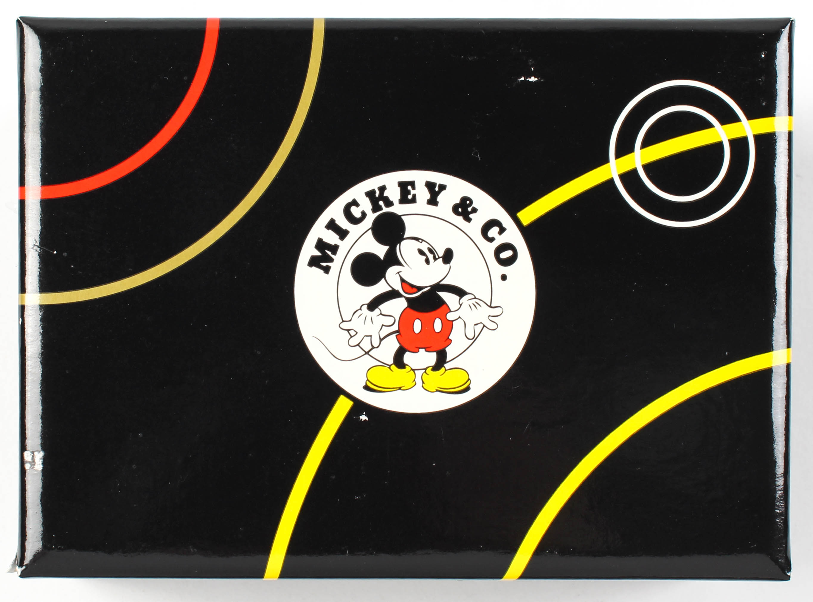 Mickey Mouse Box Set with (1) Golf Ball & (1) Pocket Watch at PristineAuction.com Mickey Mouse Box Set with (1) Golf Ball & (1) Pocket Watch at PristineAuction.com