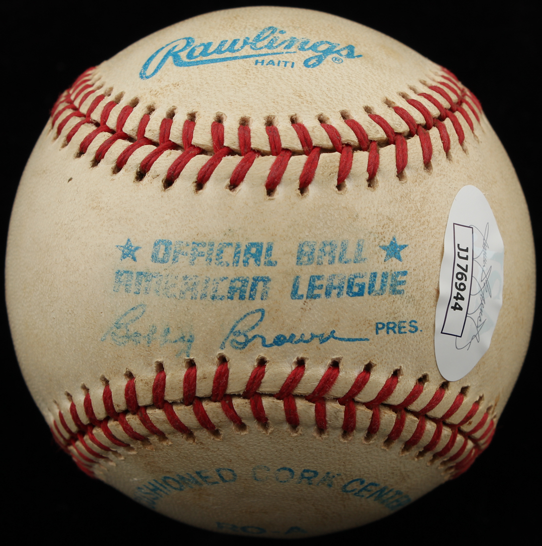 Brooks Robinson Signed OAL Baseball (JSA COA) at PristineAuction.com Brooks Robinson Signed OAL Baseball (JSA COA) at PristineAuction.com