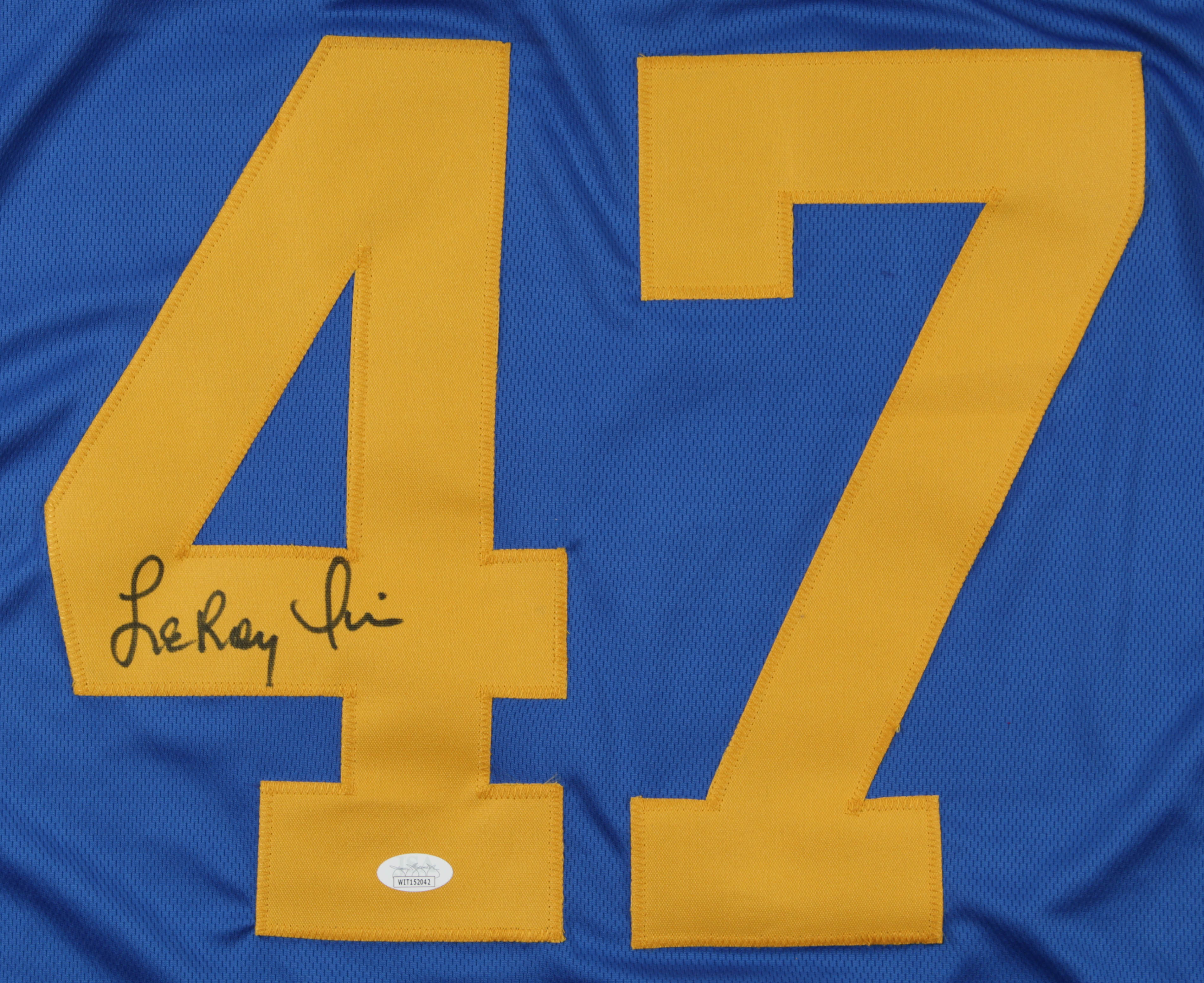 LeRoy Irvin Signed Jersey (JSA) at PristineAuction.com LeRoy Irvin Signed Jersey (JSA) at PristineAuction.com