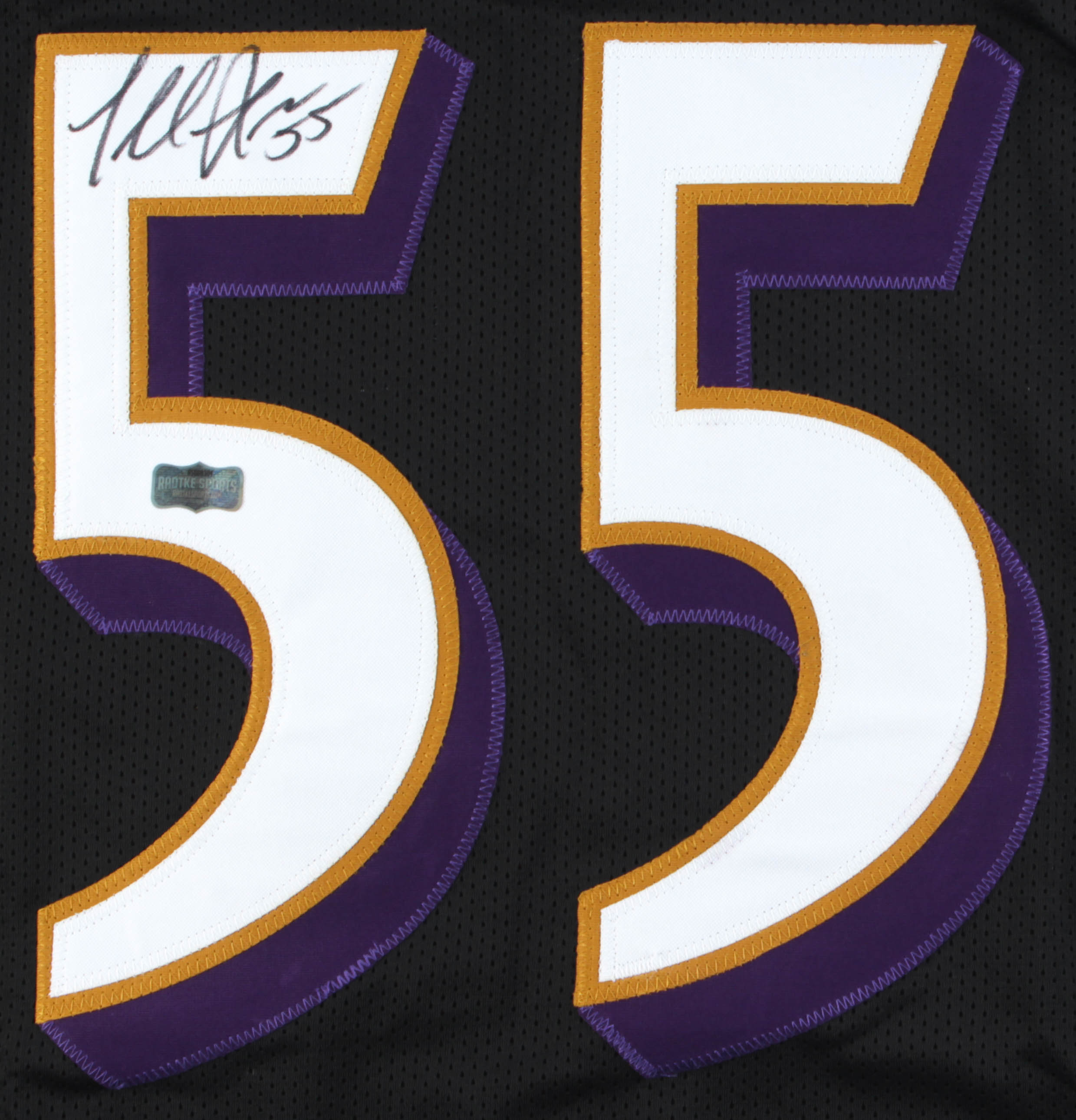 Terrell Suggs Signed Jersey (Radtke COA) at PristineAuction.com Terrell Suggs Signed Jersey (Radtke COA) at PristineAuction.com