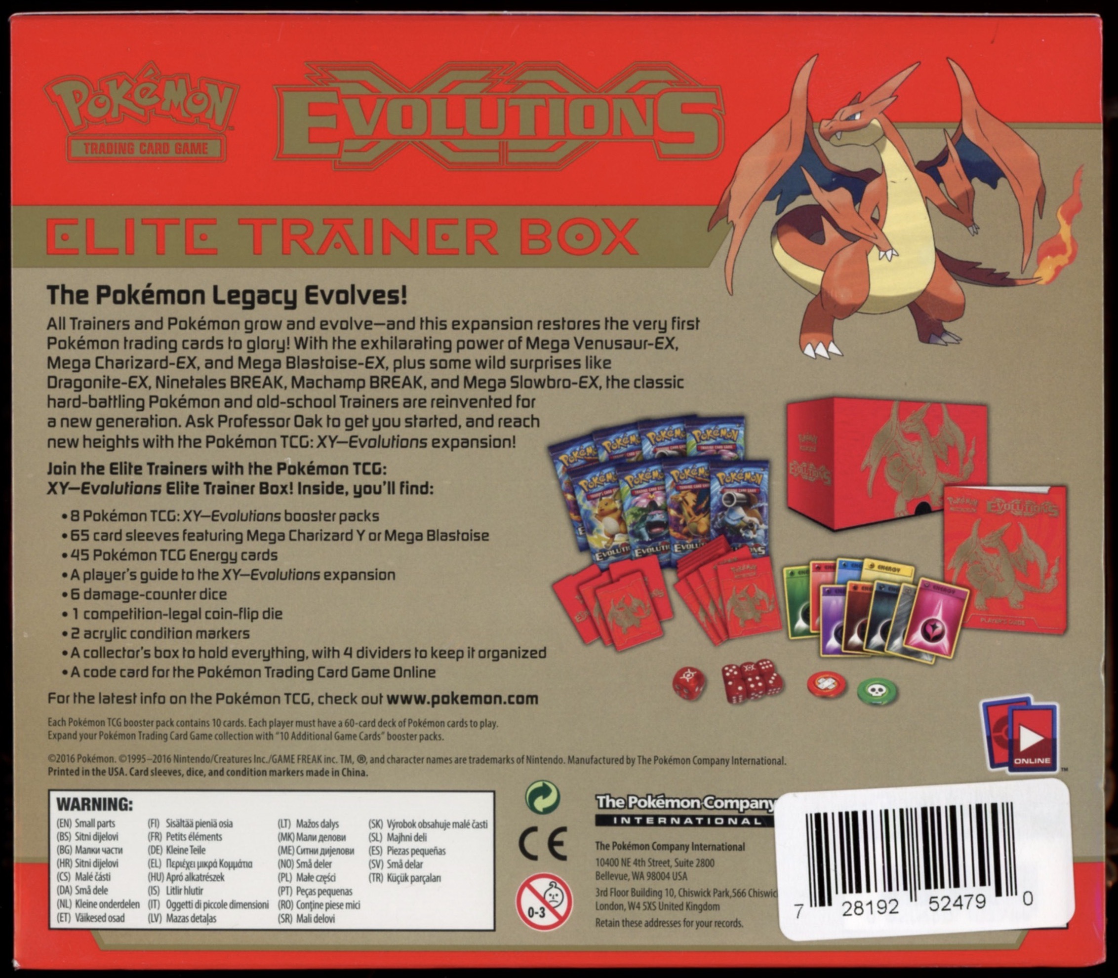 Pokemon TCG: Evolutions Elite Trainer Box with (8) Booster Packs at PristineAuction.com Pokemon TCG: Evolutions Elite Trainer Box with (8) Booster Packs at PristineAuction.com