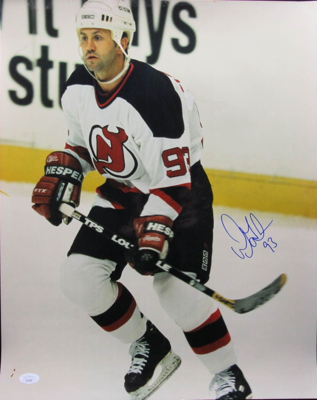 Doug Gilmour Signed Devils 16x20 Photo (JSA COA) at PristineAuction.com Doug Gilmour Signed Devils 16x20 Photo (JSA COA) at PristineAuction.com