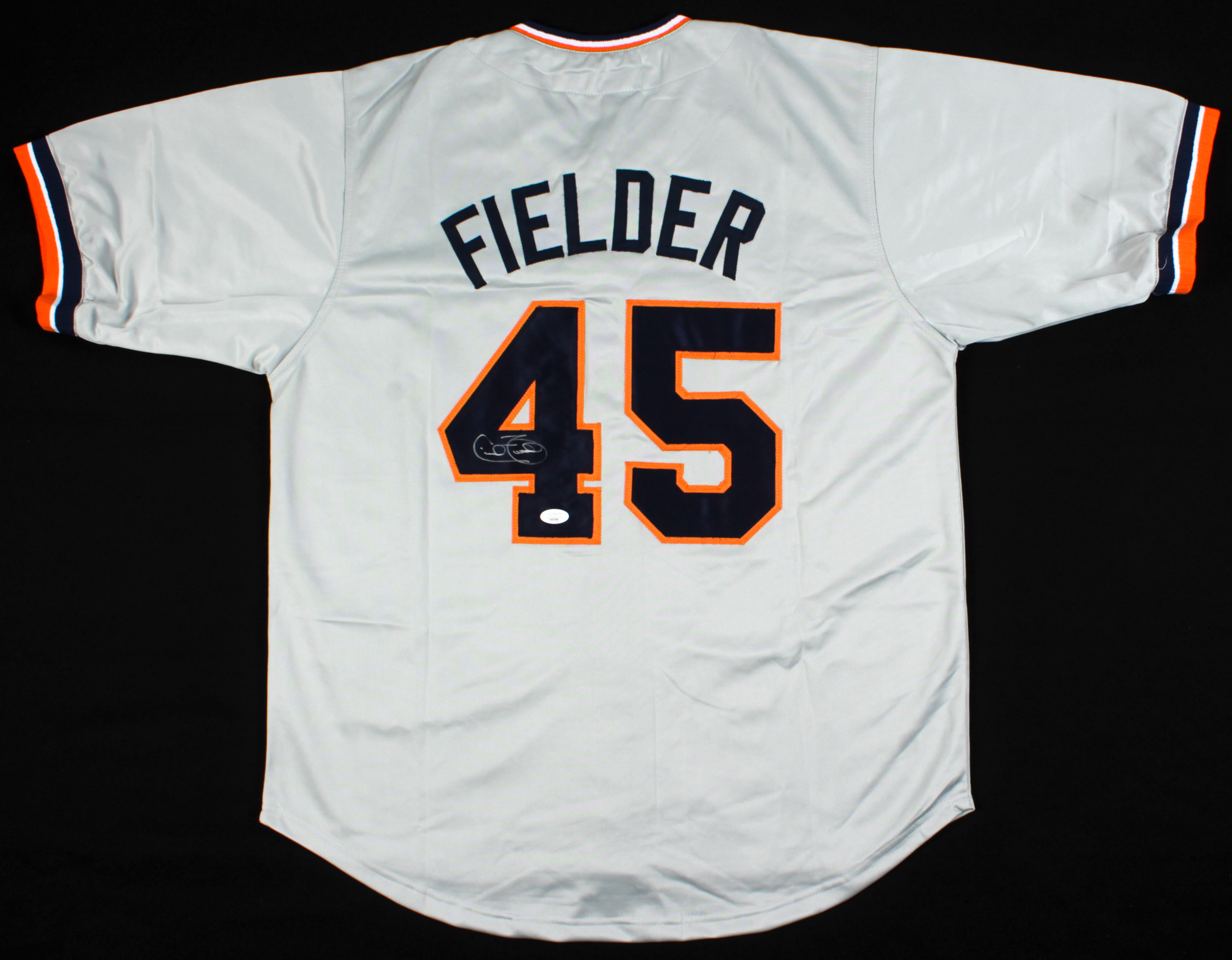 Cecil Fielder Signed Jersey (JSA COA) at PristineAuction.com Cecil Fielder Signed Jersey (JSA COA) at PristineAuction.com