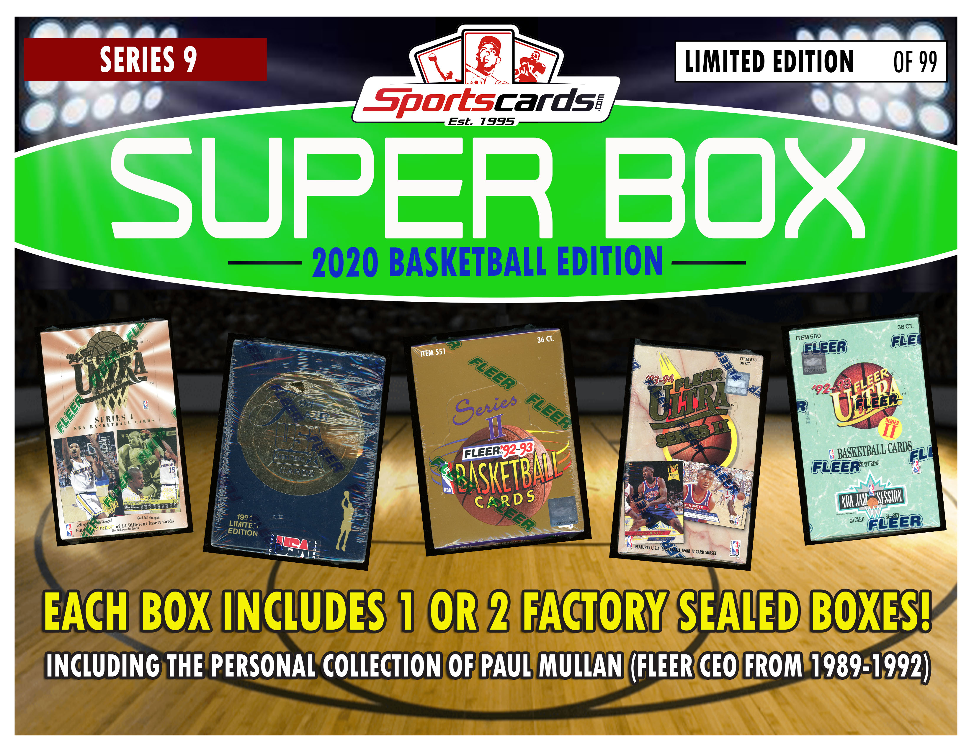 Sportscards.com “SUPER BOX” Basketball 1990’S FACTORY SEALED BOX Edition Mystery Box -Series 9 at PristineAuction.com Sportscards.com “SUPER BOX” Basketball 1990’S FACTORY SEALED BOX Edition Mystery Box -Series 9 at PristineAuction.com