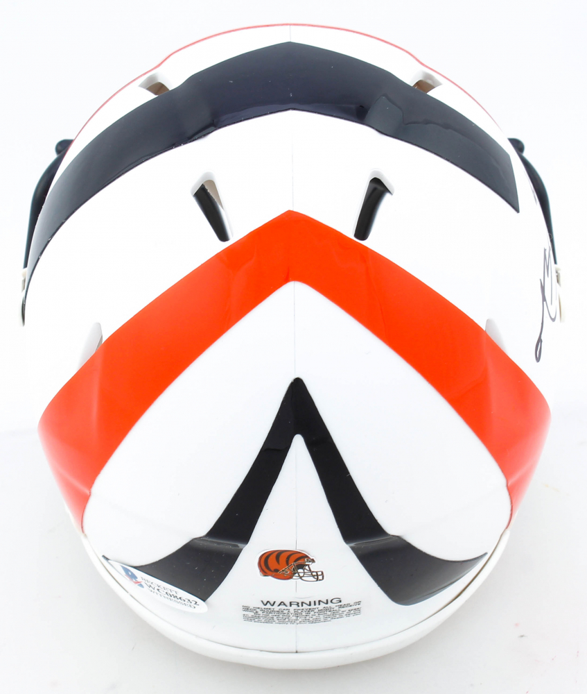 Tyler Boyd Signed Bengals AMP Alternate Speed MiniHelmet (Beckett COA