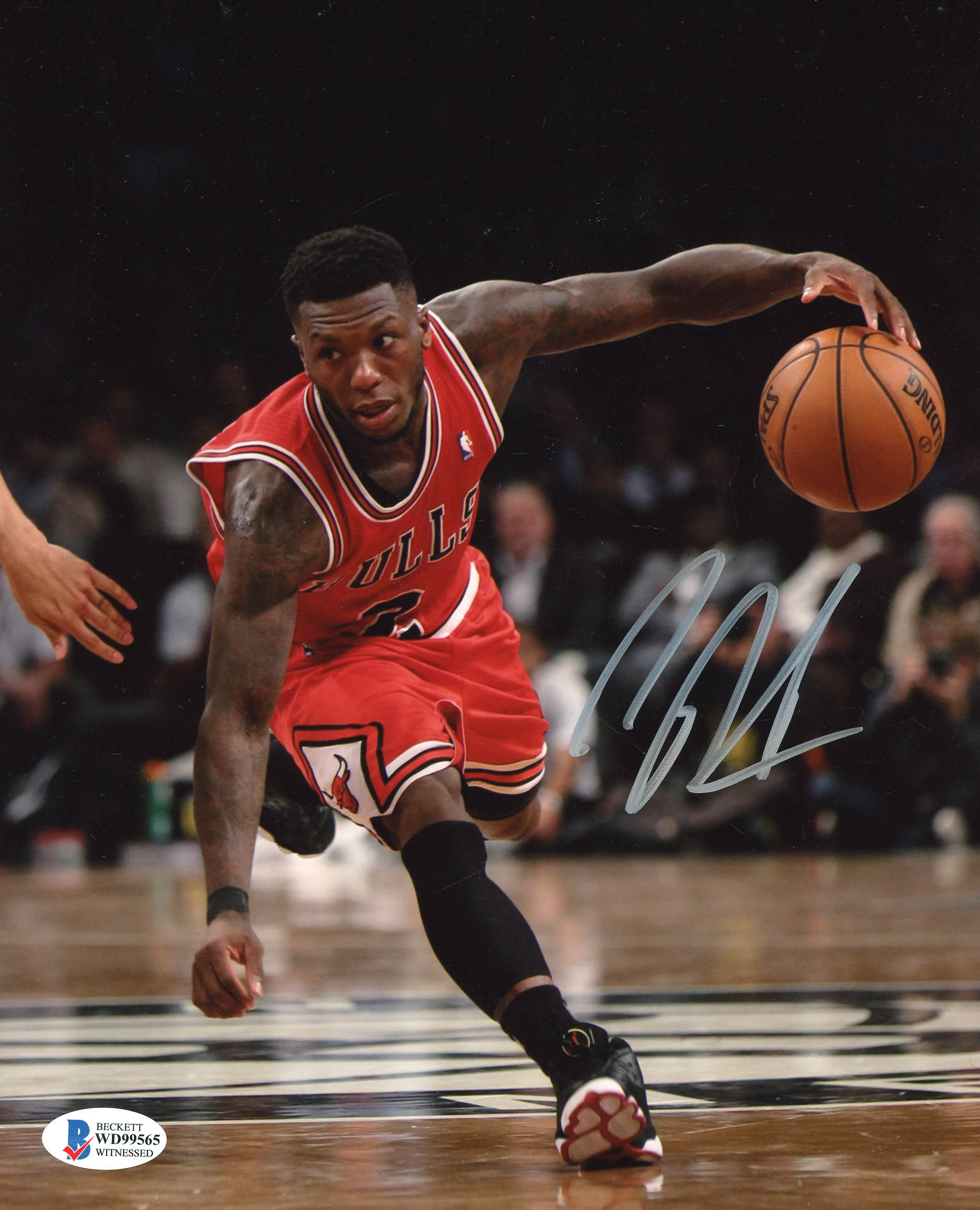 Nate Robinson Signed Bulls 8x10 Photo (Beckett COA) at PristineAuction.com Nate Robinson Signed Bulls 8x10 Photo (Beckett COA) at PristineAuction.com