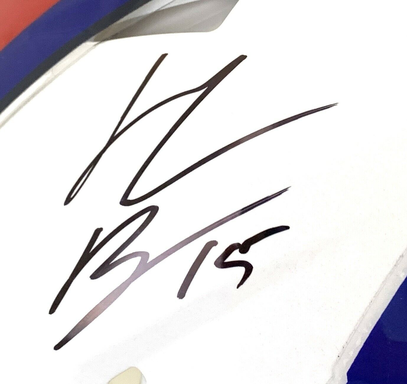 John "Smokey" Brown Signed Bills Full-Size Authentic On-Field Speed Helmet (Beckett COA) at PristineAuction.com John "Smokey" Brown Signed Bills Full-Size Authentic On-Field Speed Helmet (Beckett COA) at PristineAuction.com