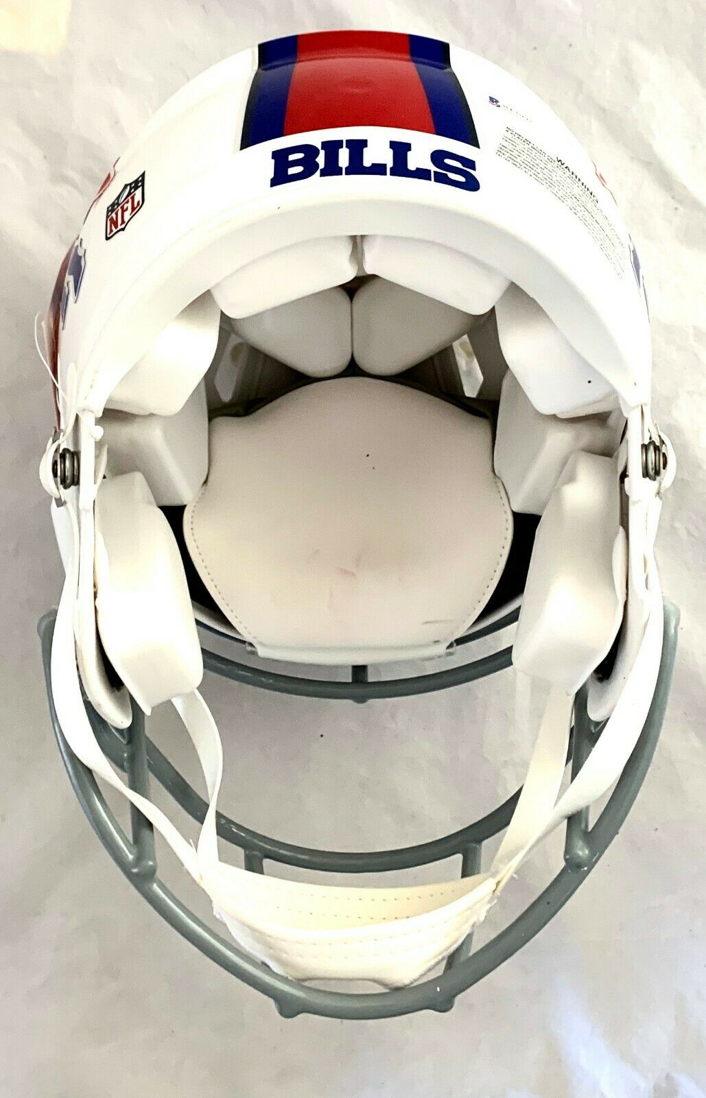 John "Smokey" Brown Signed Bills Full-Size Authentic On-Field Speed Helmet (Beckett COA) at PristineAuction.com John "Smokey" Brown Signed Bills Full-Size Authentic On-Field Speed Helmet (Beckett COA) at PristineAuction.com