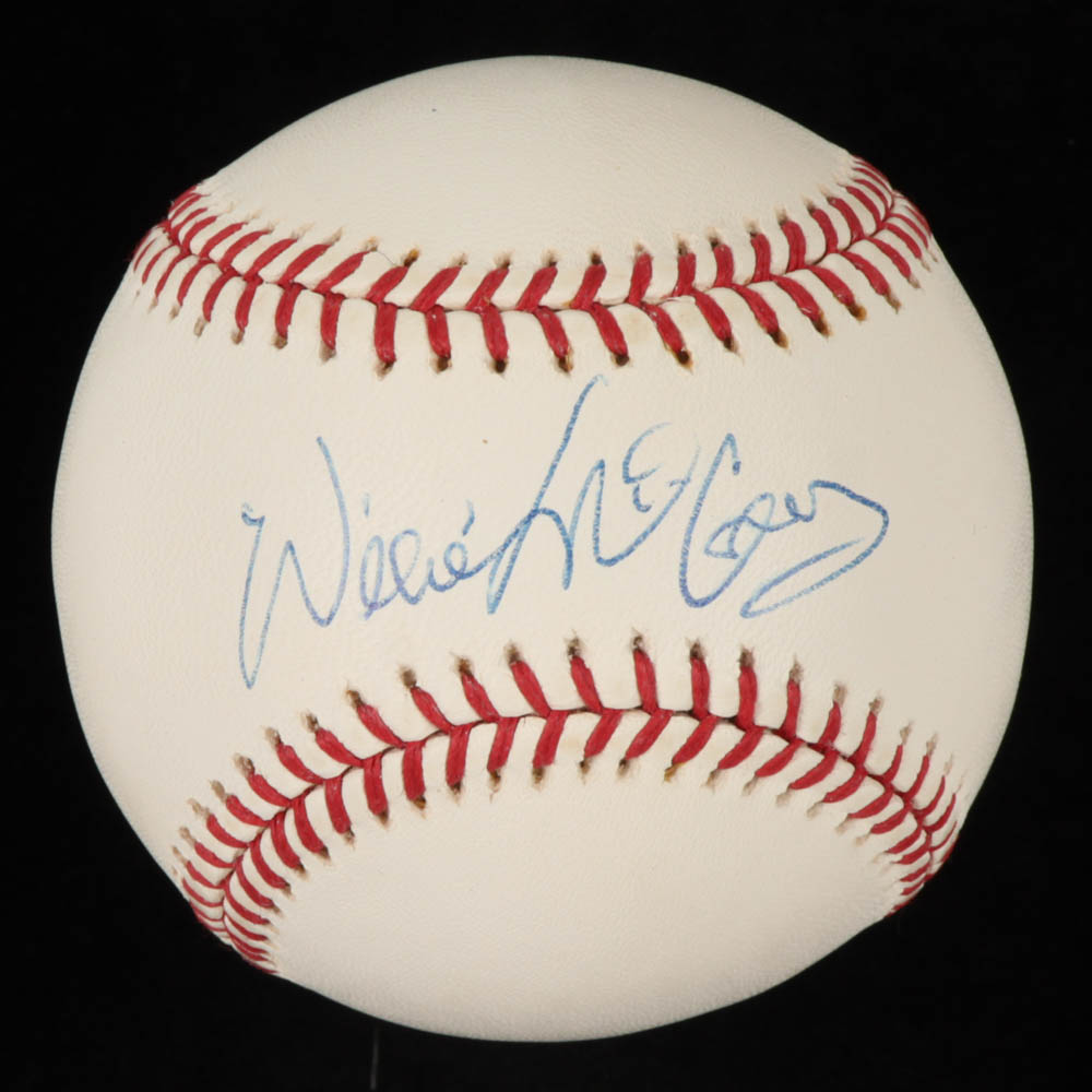 Willie McCovey Signed OML Baseball (JSA COA) at PristineAuction.com Willie McCovey Signed OML Baseball (JSA COA) at PristineAuction.com