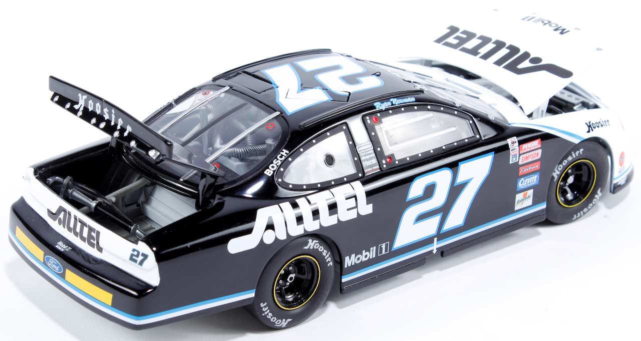 Ryan Newman Signed LE #27 ALLTELL / Mobil 1 "Faith" 2000 Ford Taurus 1:24 Scale Die Cast Car (JSA COA) at PristineAuction.com Ryan Newman Signed LE #27 ALLTELL / Mobil 1 "Faith" 2000 Ford Taurus 1:24 Scale Die Cast Car (JSA COA) at PristineAuction.com