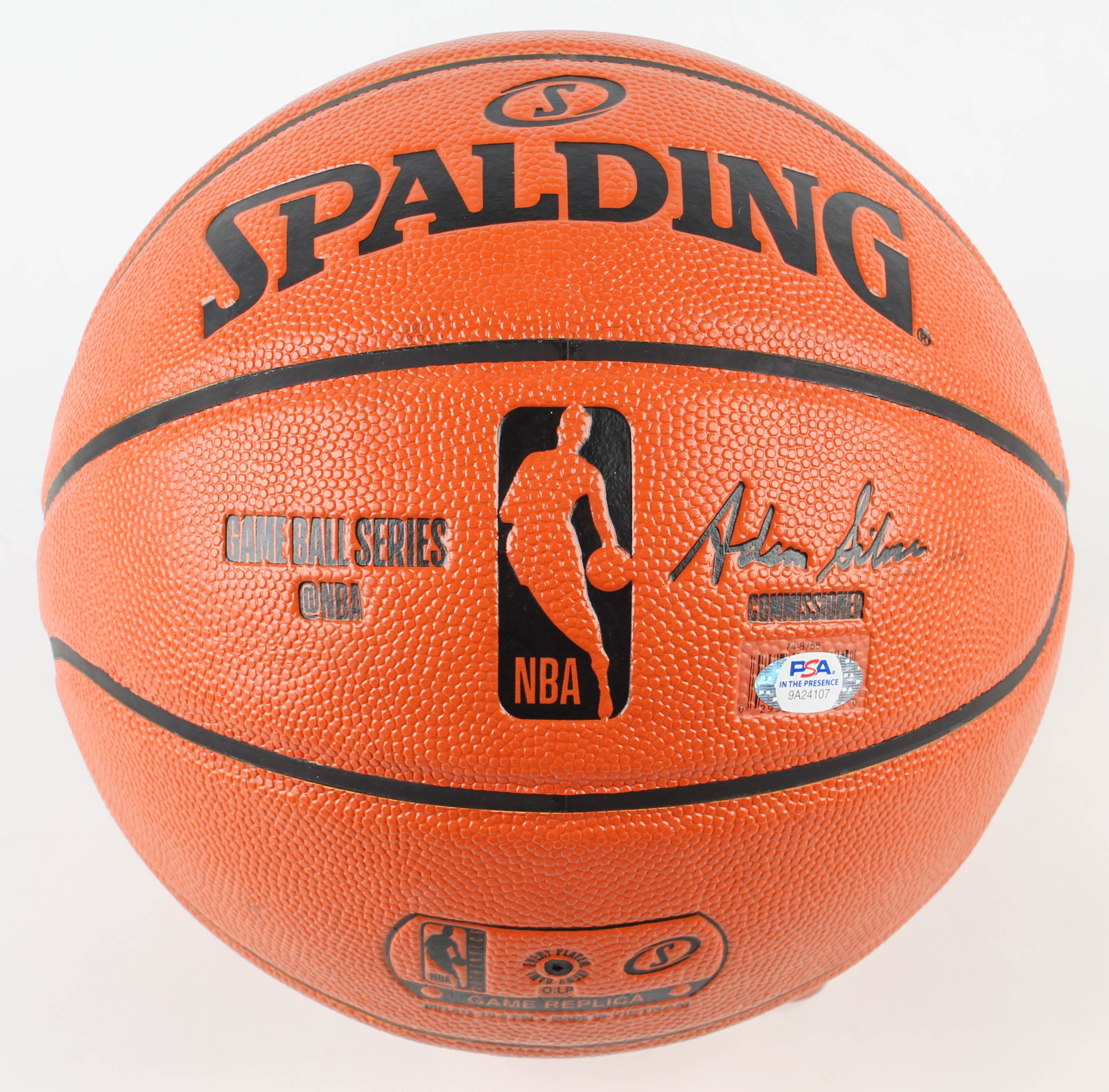 Shaquille O'Neal Signed NBA Game Ball Series Basketball With Logo Display Case (PSA Hologram) at PristineAuction.com Shaquille O'Neal Signed NBA Game Ball Series Basketball With Logo Display Case (PSA Hologram) at PristineAuction.com