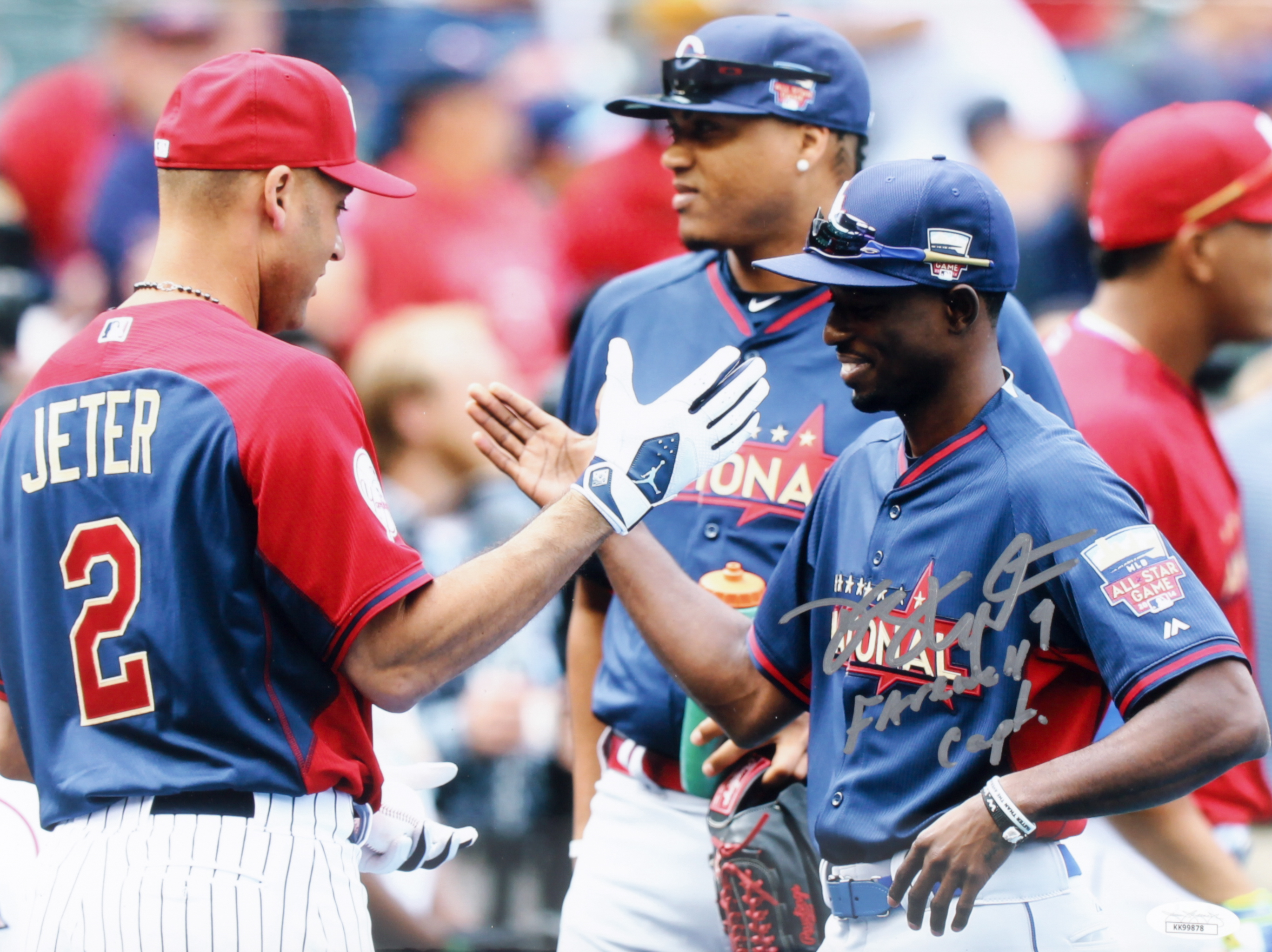 Dee Strange-Gordon Signed 11x14 Photo Inscribed "Farewell Capt" (JSA COA) at PristineAuction.com Dee Strange-Gordon Signed 11x14 Photo Inscribed "Farewell Capt" (JSA COA) at PristineAuction.com