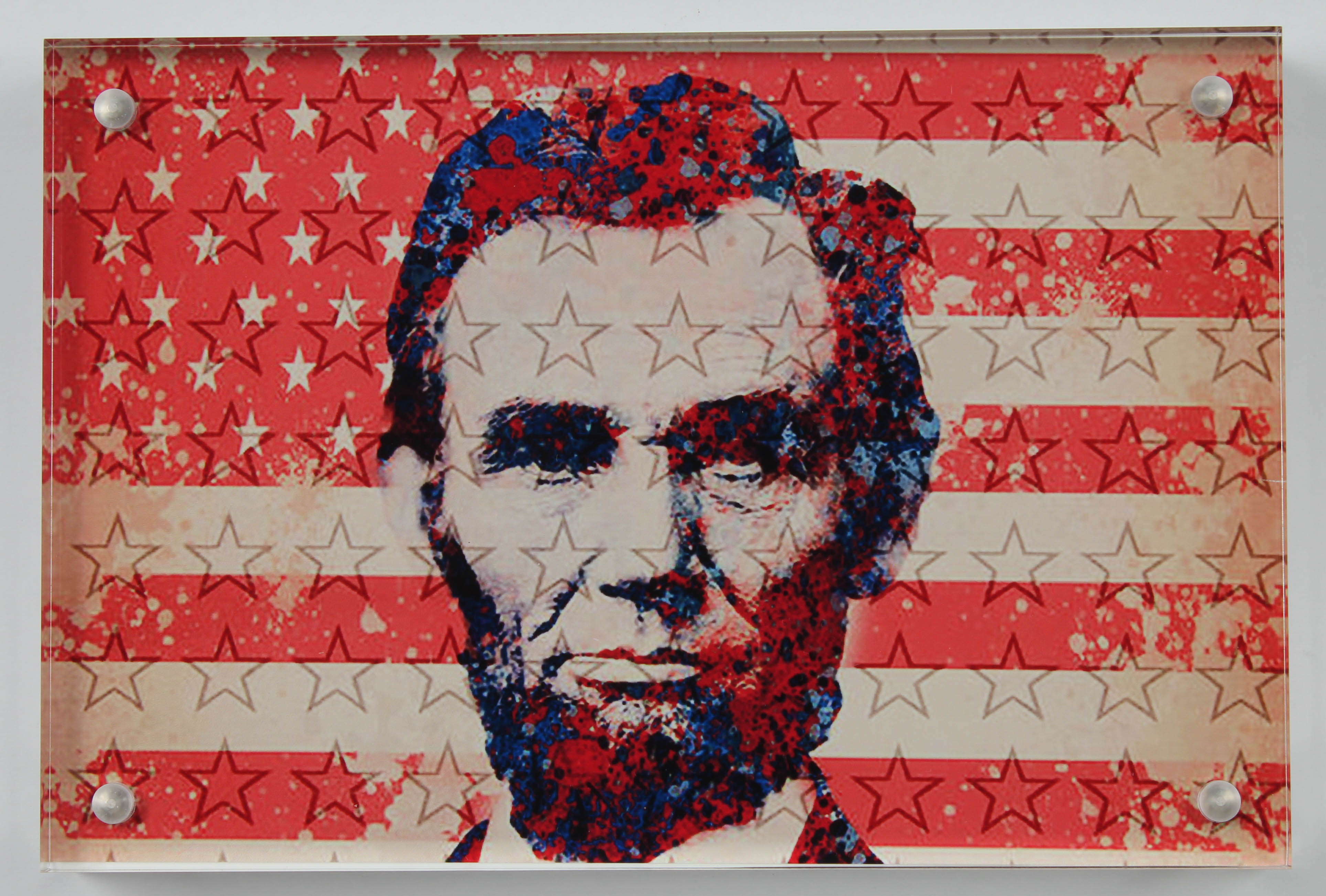 Abraham Lincoln 4x6 Custom Encapsulated Hand-Written Word (JSA LOA) at PristineAuction.com Abraham Lincoln 4x6 Custom Encapsulated Hand-Written Word (JSA LOA) at PristineAuction.com