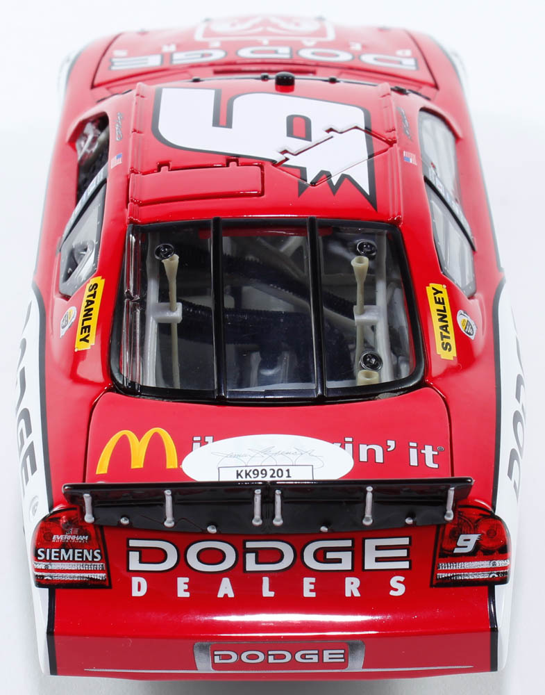 Kasey Kahne Signed LE #9 Dodge Dealers 2006 Charger 1:24 Scale Diecast Car (JSA COA) at PristineAuction.com Kasey Kahne Signed LE #9 Dodge Dealers 2006 Charger 1:24 Scale Diecast Car (JSA COA) at PristineAuction.com