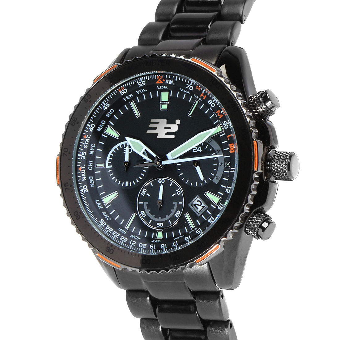 35 Degrees Glacier Mens Chronograph Watch at PristineAuction.com 35 Degrees Glacier Mens Chronograph Watch at PristineAuction.com