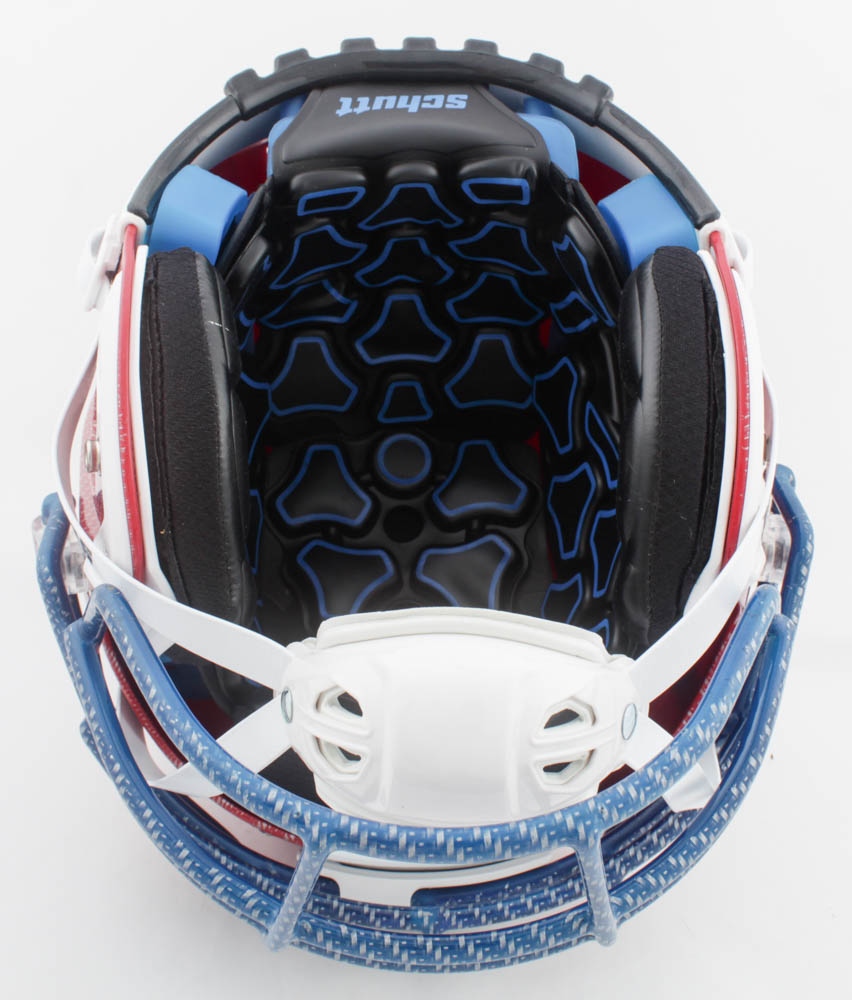 John "Smokey" Brown Signed Full-Size Authentic On-Field Hydro-Dipped F7 Helmet (JSA COA) at PristineAuction.com John "Smokey" Brown Signed Full-Size Authentic On-Field Hydro-Dipped F7 Helmet (JSA COA) at PristineAuction.com