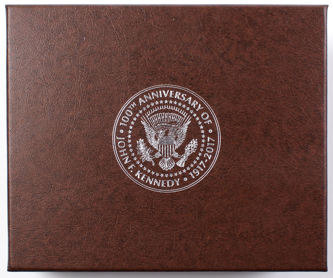 John F. Kennedy 100th Anniversary 2 oz. .999 Silver Bar with 1964 Kennedy Half Dollar at PristineAuction.com John F. Kennedy 100th Anniversary 2 oz. .999 Silver Bar with 1964 Kennedy Half Dollar at PristineAuction.com