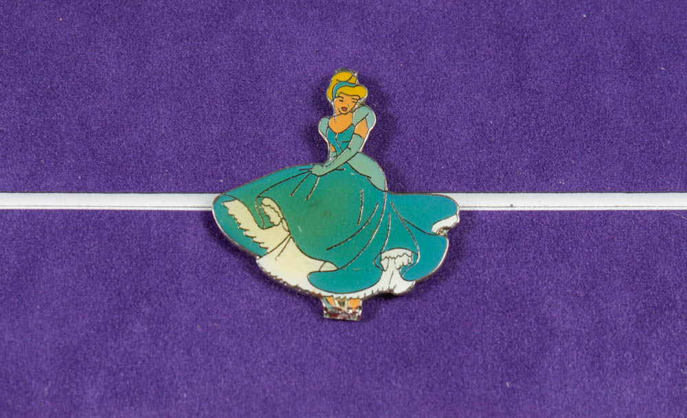 1963 Walt Disney's "Cinderella" 18x22 Custom Framed Vinyl Record Display with Pin at PristineAuction.com 1963 Walt Disney's "Cinderella" 18x22 Custom Framed Vinyl Record Display with Pin at PristineAuction.com