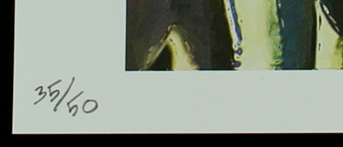 Troy Aikman, Emmitt Smith & Michael Irvin Cowboys Limited Edition 12x18 Lithograph #35/50 (PA LOA) at PristineAuction.com Troy Aikman, Emmitt Smith & Michael Irvin Cowboys Limited Edition 12x18 Lithograph #35/50 (PA LOA) at PristineAuction.com