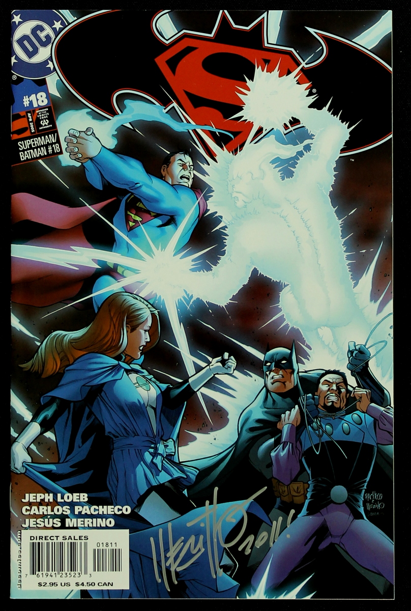 Jesus Merino Signed Rare Superman Batman DC Comic Book (PA LOA) at PristineAuction.com Jesus Merino Signed Rare Superman Batman DC Comic Book (PA LOA) at PristineAuction.com