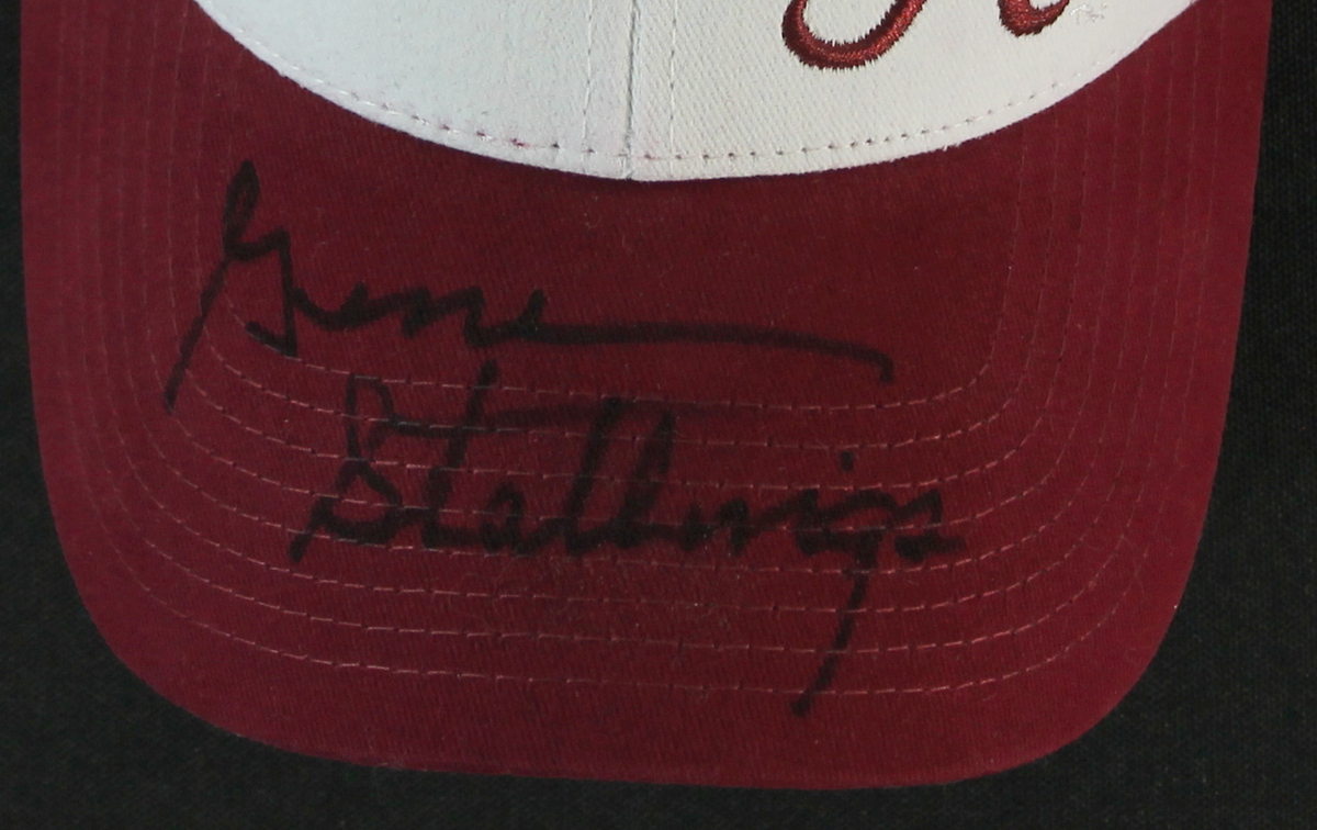 Gene Stallings Signed Alabama Hat (Quality COA) at PristineAuction.com Gene Stallings Signed Alabama Hat (Quality COA) at PristineAuction.com