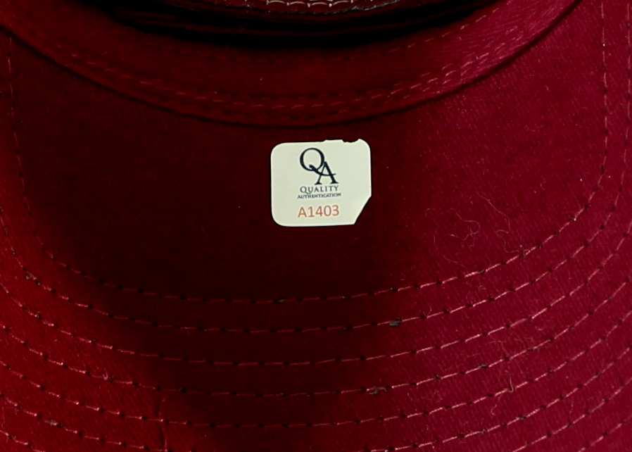 Gene Stallings Signed Alabama Hat (Quality COA) at PristineAuction.com Gene Stallings Signed Alabama Hat (Quality COA) at PristineAuction.com