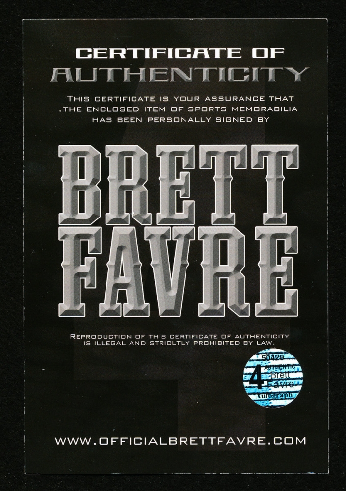 Brett Favre Signed Packers Full-Size Replica Helmet with (5) Career Stat Inscriptions (Favre COA) at PristineAuction.com Brett Favre Signed Packers Full-Size Replica Helmet with (5) Career Stat Inscriptions (Favre COA) at PristineAuction.com
