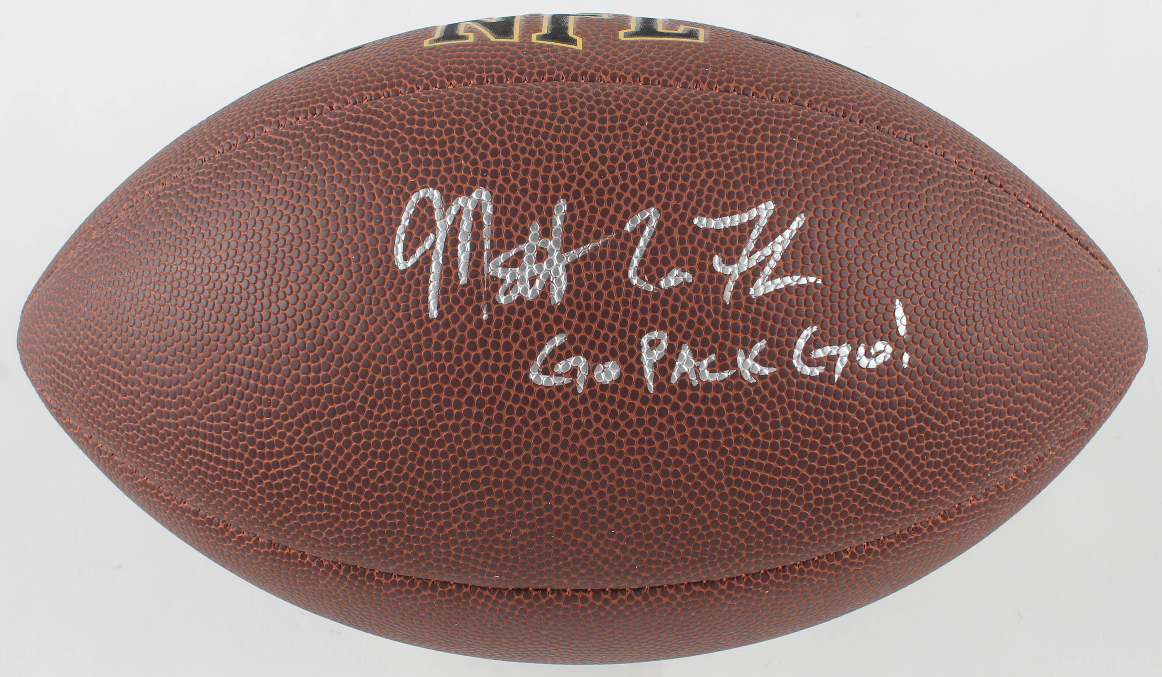 Matt LaFleur Signed NFL Football Inscribed "Go Pack Go!" (JSA COA) at PristineAuction.com Matt LaFleur Signed NFL Football Inscribed "Go Pack Go!" (JSA COA) at PristineAuction.com