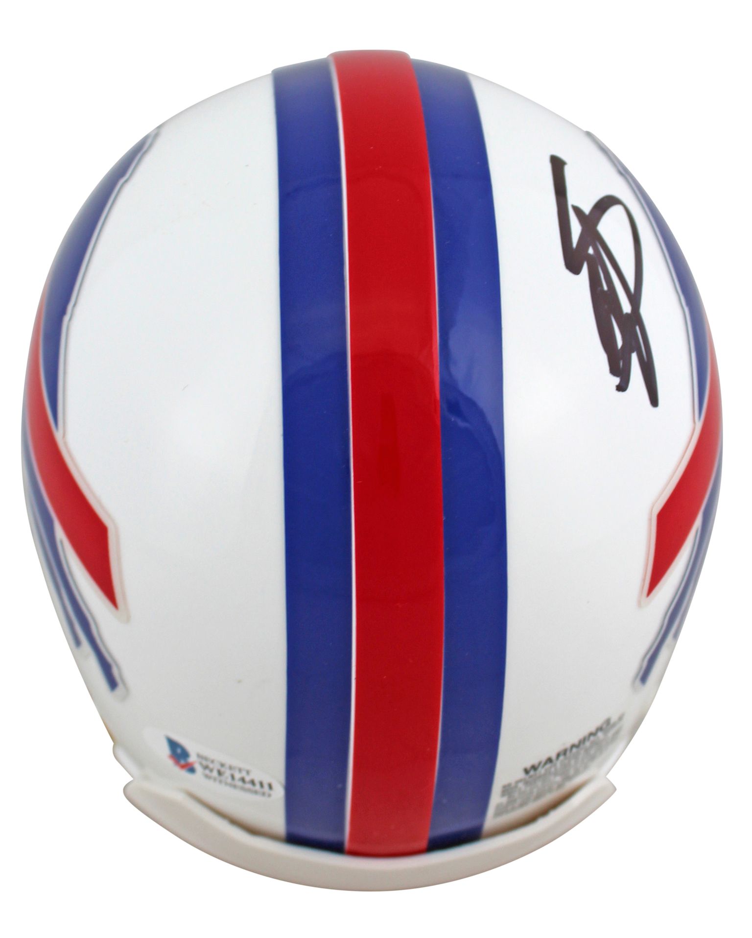 Stefon Diggs Signed Bills Throwback Mini Helmet (Beckett COA) at PristineAuction.com Stefon Diggs Signed Bills Throwback Mini Helmet (Beckett COA) at PristineAuction.com
